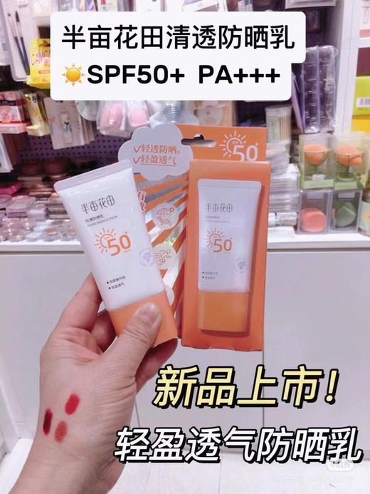 半亩花田防晒乳 80620712 05934370 商品图0