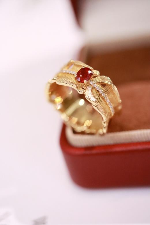 0.37ct 红宝石戒指 商品图2