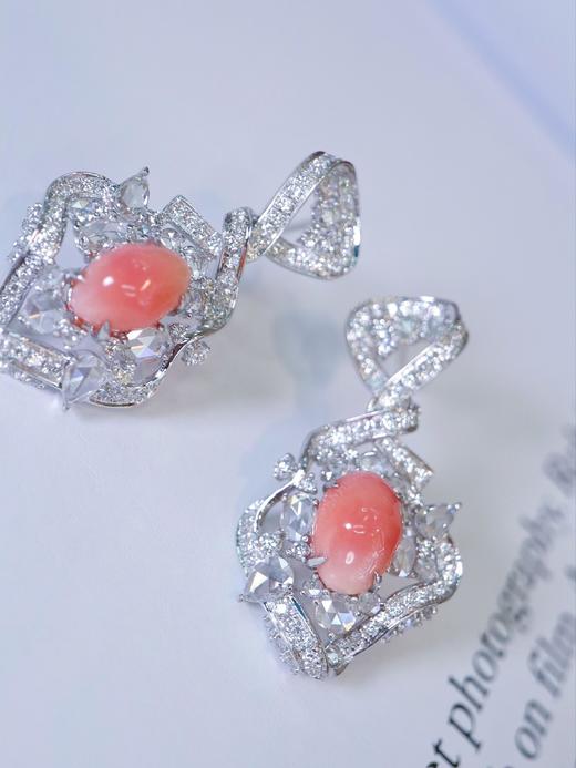 1.52ct +1.69ct 海螺珠耳环 商品图2