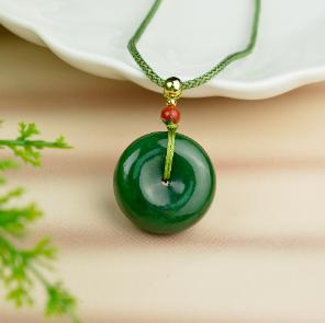 玉美人菲菲/碧玉吊坠约23mm 商品图0