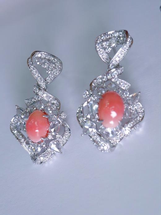 1.52ct +1.69ct 海螺珠耳环 商品图0