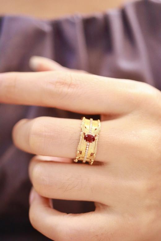 0.37ct 红宝石戒指 商品图7