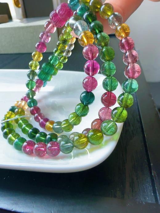 36.4g 6.1mm 碧玺手链 商品图3