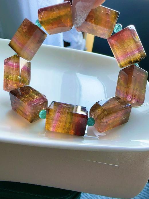 55.31g 原石碧玺手链 商品图6