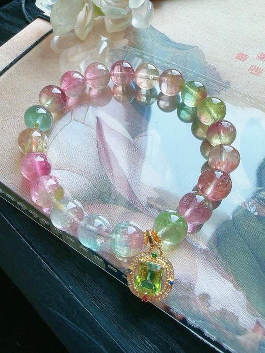 30.9g 9.8mm 碧玺手链 商品图1