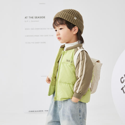 【‼︎new新款上市】兔兔小布运动撞色织带羽绒内胆（90-130尺码可选） 商品图4