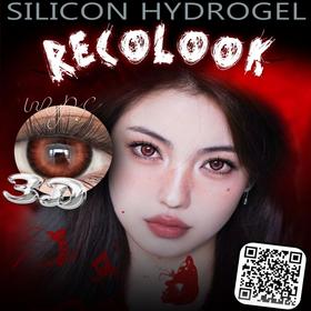 【RECOLOOK年抛 水滴光晕】亚麻黑色系好纯欲水汪汪