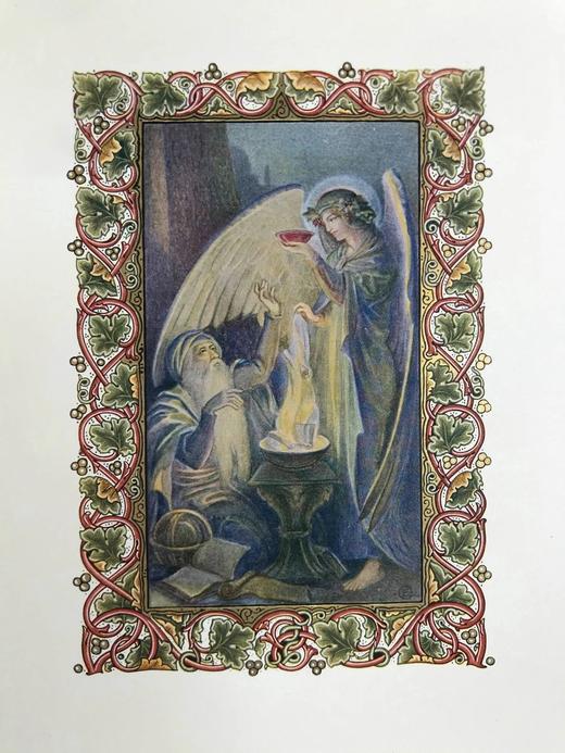 限量签名版！桑格斯基工坊犊皮（vellum）孔雀纹饰《鲁拜集》 尤恩·盖迪斯描金彩绘插图  精装大16开 商品图11