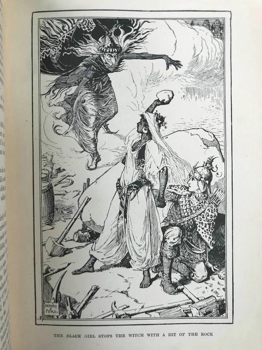 1903年 安德鲁·朗格《黄色童话书》 数十幅精美插图 精装32开 商品图9