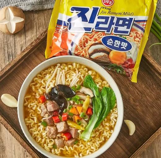 MM不倒翁 韩国进口金拉面（原味）120g*12 商品图3