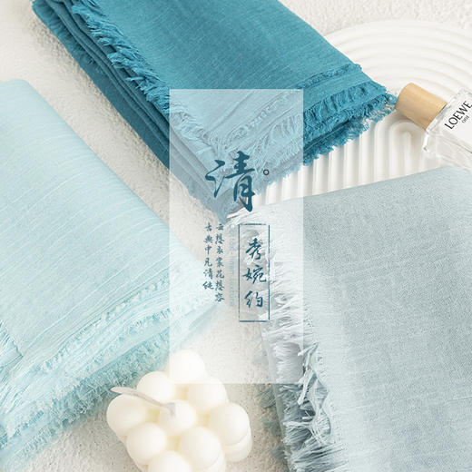 高级感夏季百搭女士围巾 纯色简约时尚头巾 领巾通勤防晒披肩丝巾 防晒配饰时尚大纱巾方巾 商品图1