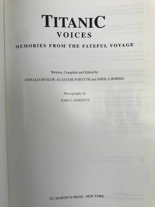 泰坦尼克号回忆录（1997） 数百幅插图 精装大16开 商品图3