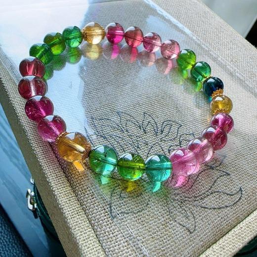 18g 8mm 碧玺手链 商品图4