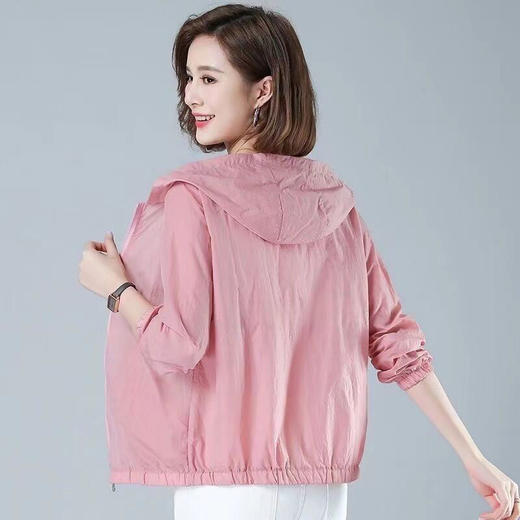 穿上就凉 防晒衣女装 夏季新款妈妈装防晒 中老年防晒服 防紫外线长袖薄外套 商品图4