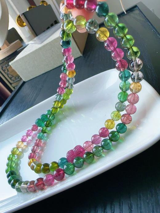 36.4g 6.1mm 碧玺手链 商品图1