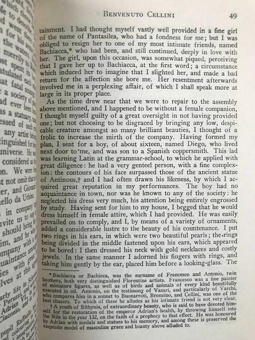 约1936年 本韦努托·切利尼自传 1幅肖像插图 漆布精装32开 商品图6