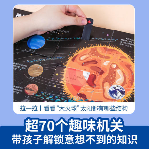 那么大！立体书·宇宙如何运转 商品图3