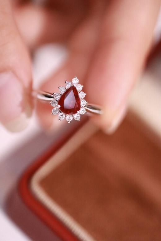 1.0ct 红宝石戒指 商品图2