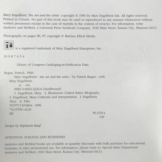 玛丽·恩格布莱特画集 约百幅彩色插图 精装16开 商品图4