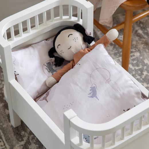 Sebra玩具婴儿床寝具组 过家家玩具枕头床垫配件床品道具玩偶床品 1岁+ 商品图2