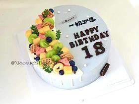 水果半月环+一切如愿蛋糕