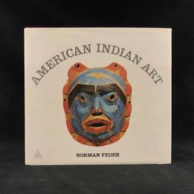 美国印第安艺术 302幅插图（60幅彩色手工贴图） 精装大16开