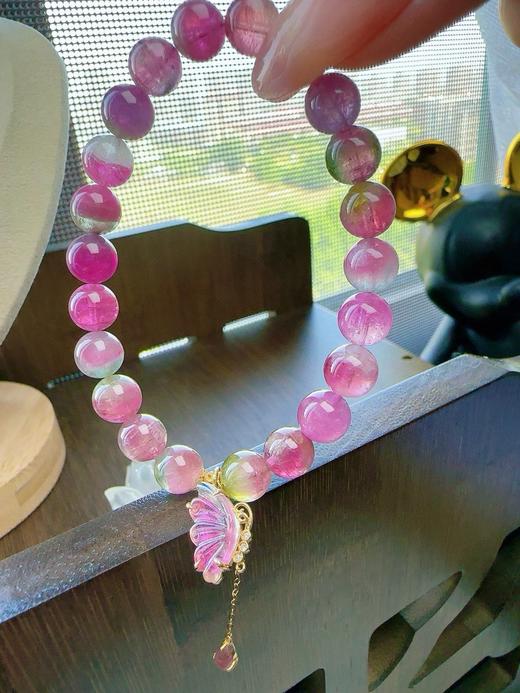 19.62g 8mm 碧玺手链 商品图2