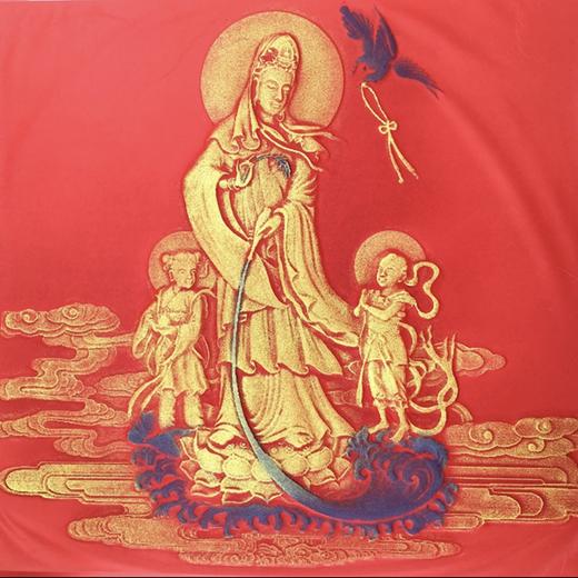 《送子观音像》朱拓 商品图1