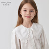 马克珍妮女童甜美立体提花衬衫儿童衬衣上衣2024年秋装新款241389 商品缩略图4