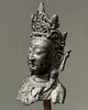 青铜观音菩萨头像残件，顺丰包邮 商品缩略图2