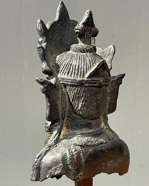 青铜观音菩萨头像残件，顺丰包邮 商品图13