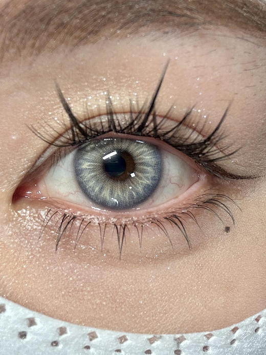 Annie One 闪光粒子 月抛 两片 14.2mm 参考着色 13.6mm 基弧 8.5 含水 40% 新锐国货 商品图2