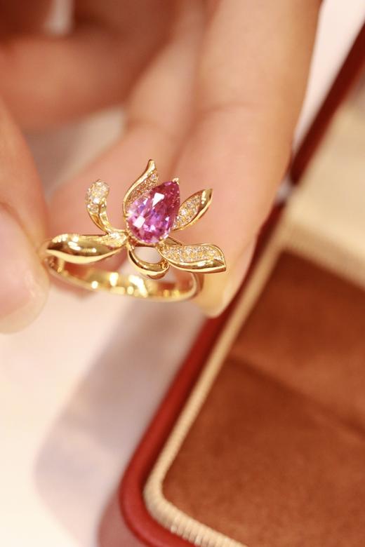 1.15ct 蓝宝石戒指 商品图5