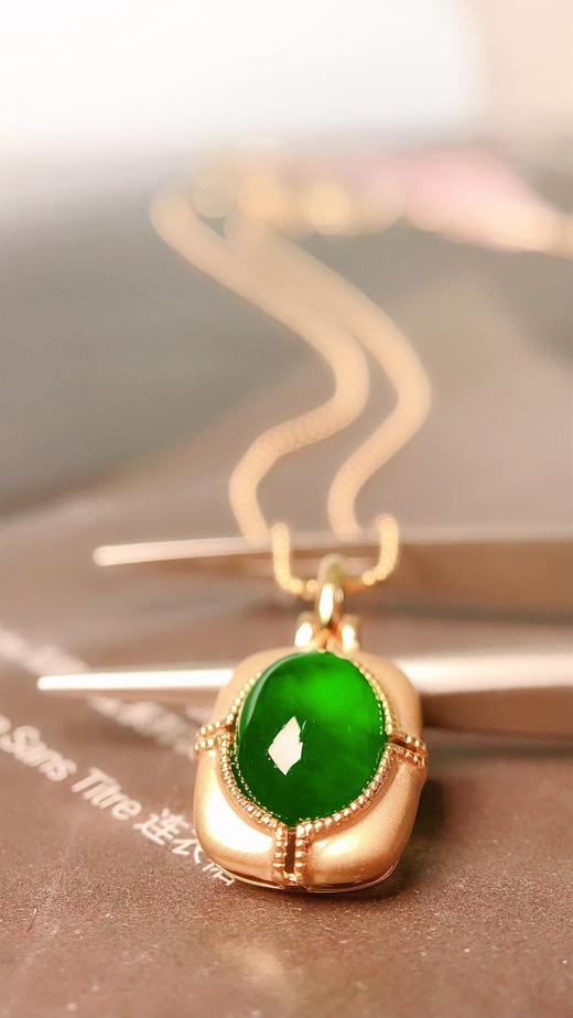 1.28ct 祖母绿吊坠 商品图2