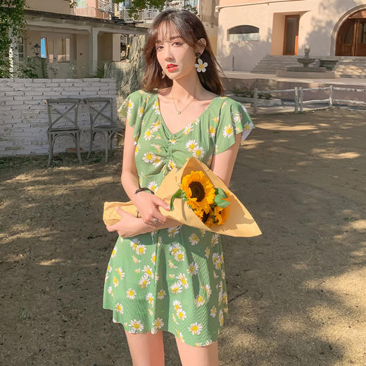 大码泳装女款 胖MM遮肉显瘦裙式游泳衣 时尚保守连体妈妈泳衣 商品图2