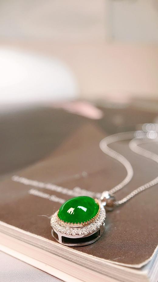 3.19ct 祖母绿吊坠 商品图3