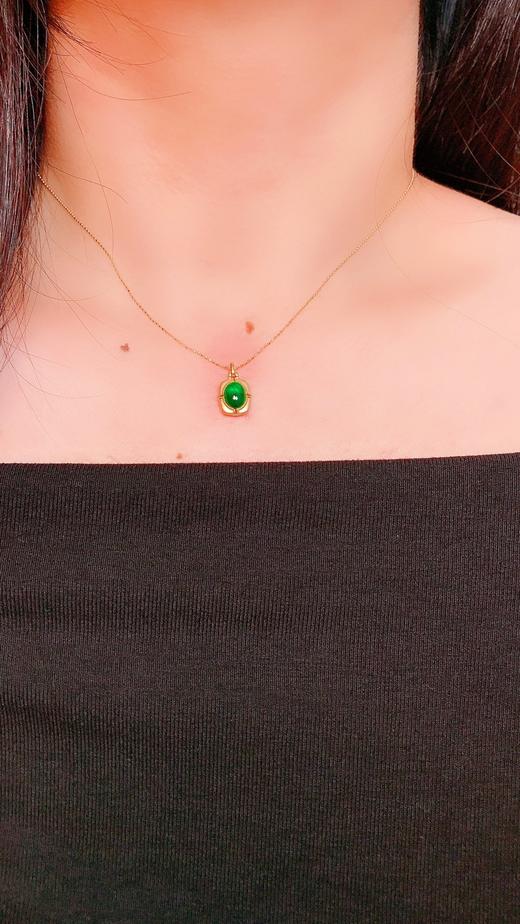 1.28ct 祖母绿吊坠 商品图4