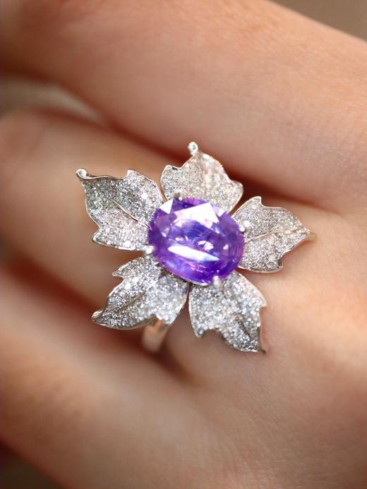 2.17ct 蓝宝石戒指 商品图7