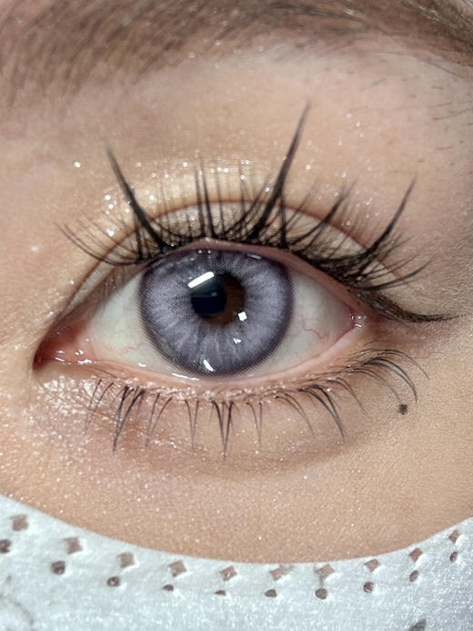 Annie One 零度幻想 月抛 两片 14.2mm 参考着色 13.6mm 基弧 8.5 含水 40% 新锐国货 商品图2