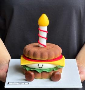 emoji慕斯B款 小汉堡 