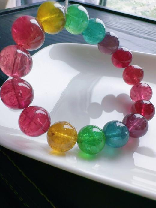 37g 11.4mm 碧玺手链 商品图4