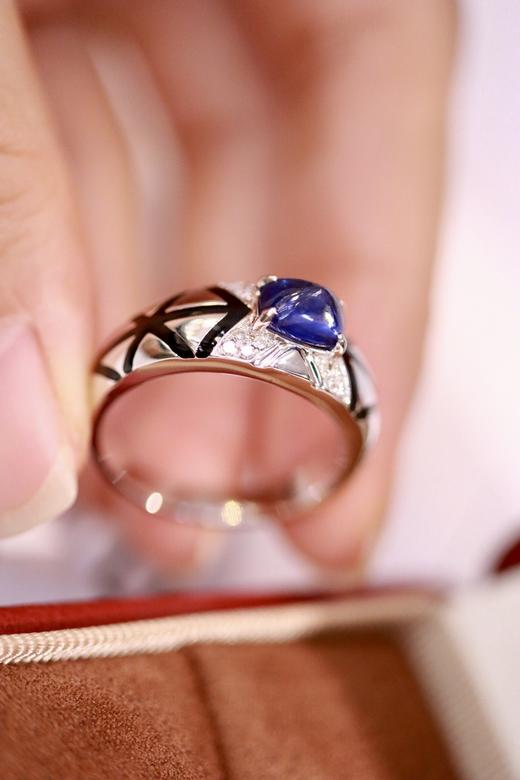 1.35ct 蓝宝石戒指 商品图7