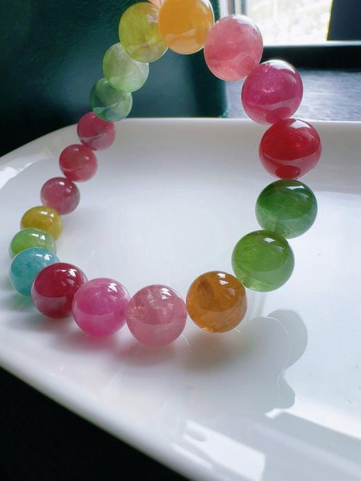 32.1g 10.4mm 碧玺手链 商品图0