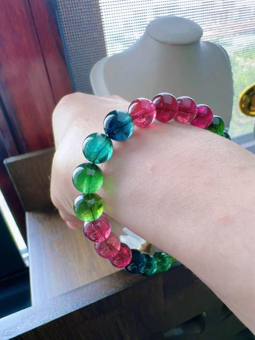 22.95g 8.5mm 碧玺手链 商品图6