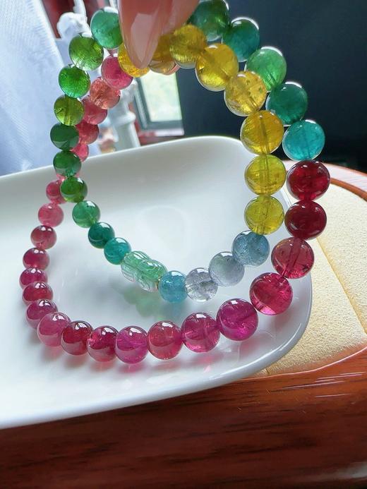 32.31g 7.2mm 碧玺手链 商品图2