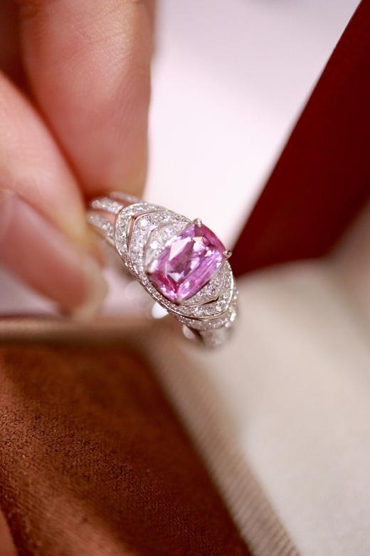 1.1ct 蓝宝石戒指 商品图6