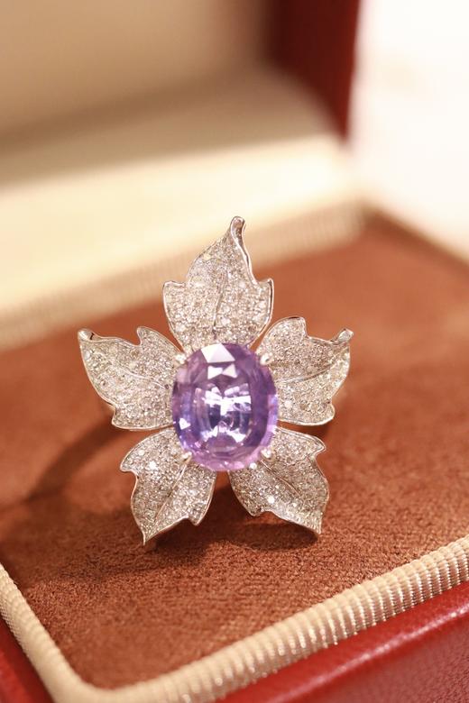 2.17ct 蓝宝石戒指 商品图0