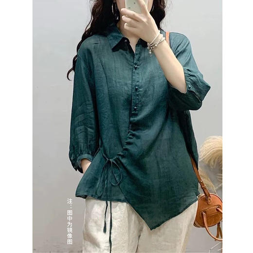 裁缝学苑AS299棉麻上衣纸样女装衬衫小衫服装打板裁剪图纸 商品图2