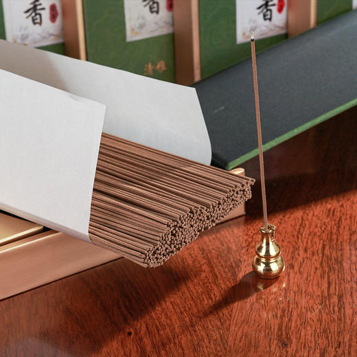 天然线香檀香印度老山檀香100克香味醇厚带有奶香味 商品图2