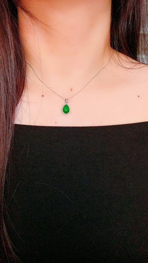 3.19ct 祖母绿吊坠 商品图4